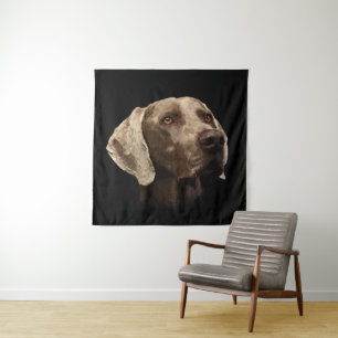 Weimaraner Portrait Tapestry