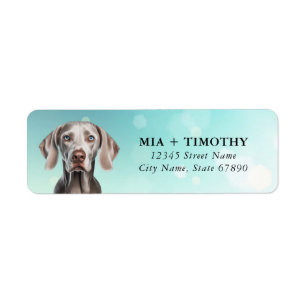 Weimaraner Return Address Labels