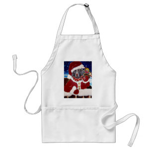 Weimaraner Santa Standard Apron