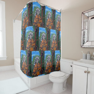 Weimaraner Shower Curtain