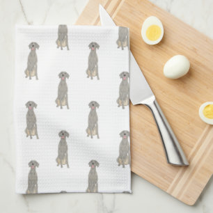 Weimaraner Tea Towel