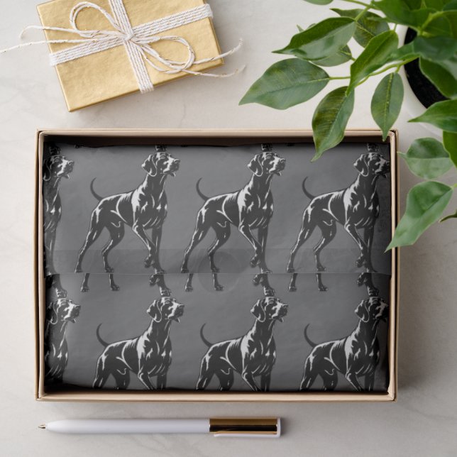 Weimaraner  tissue paper (Gift)