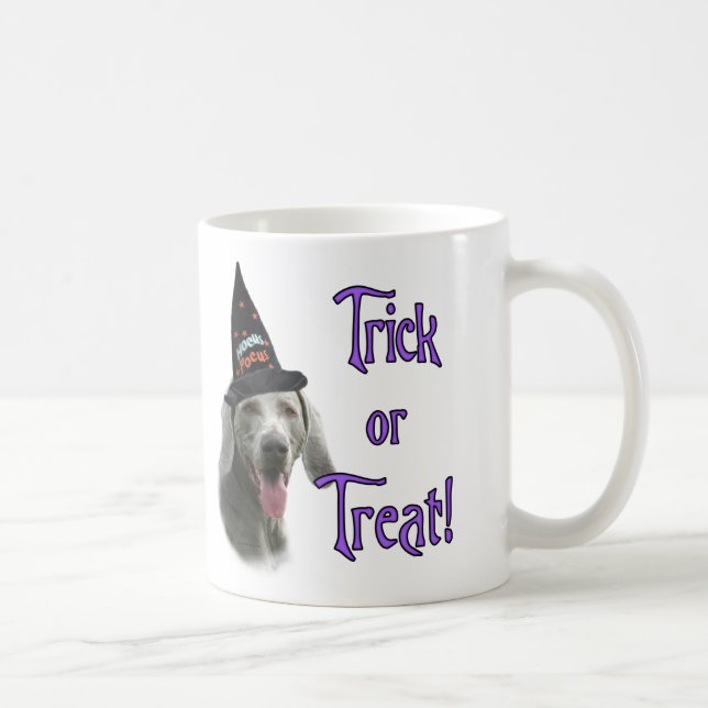 Weimaraner Trick Coffee Mug (Right)