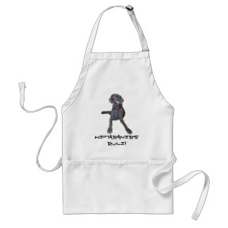 Weimaraners Rule! apron