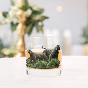 Weimaraners Whiskey Glass