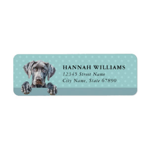 Weimarer Dog Return Address Labels