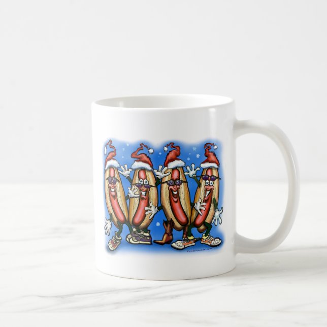 Weiner Christmas Coffee Mug (Right)