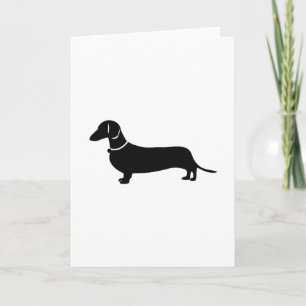 Weiner Dog Card