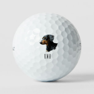 Weiner Dog Dachshund Golf Balls