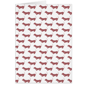 Weiner Dog Dachshund Pattern