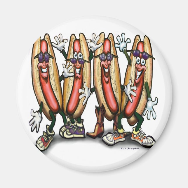 Weiner Party Magnet (Front)