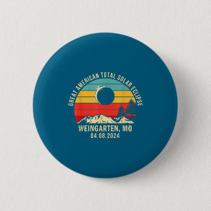 Weingarten Mo Missouri Total Solar Artwork 6 Cm Round Badge