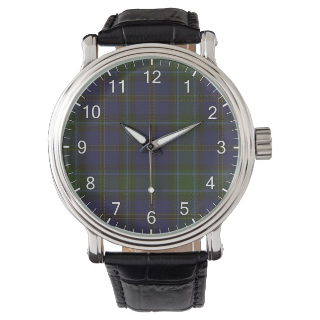Weir Clan Tartan Watch (Front)