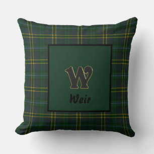 Weir Modern Original Scottish Tartan Cushion