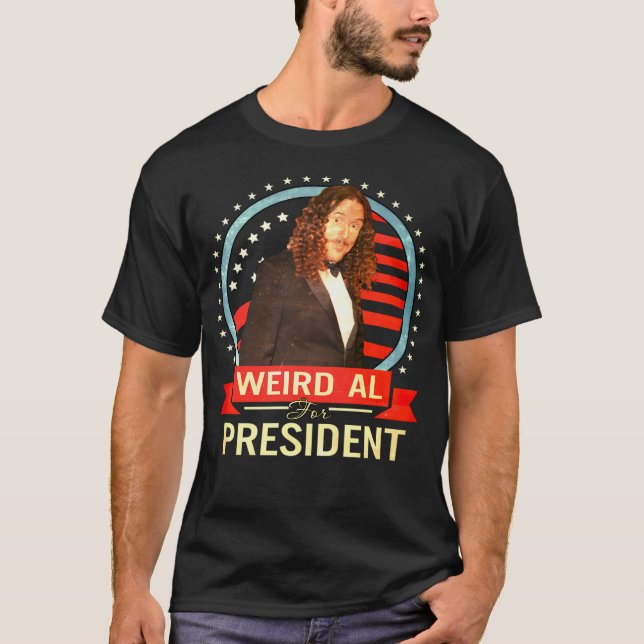 Weird Al For President T-Shirt (Front)