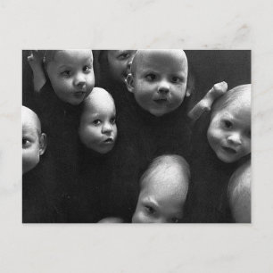 Weird Babies Postcard
