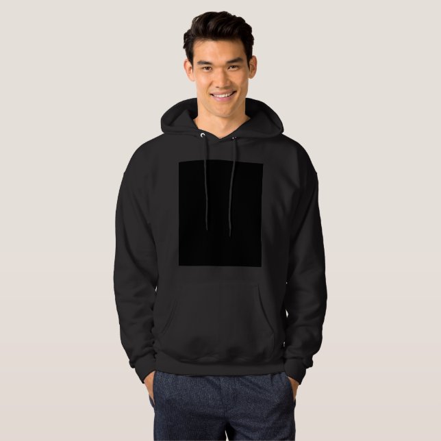 Weird Black CUSTOMIZABLE Hoodie (Front Full)