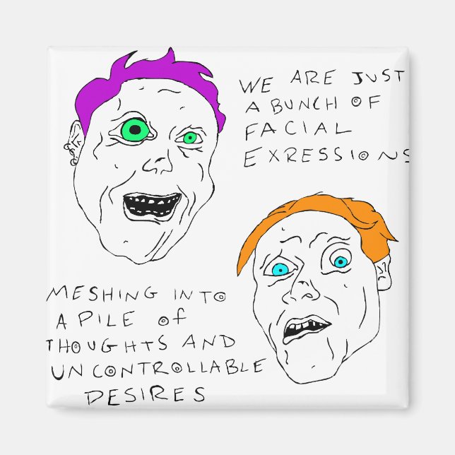 WEIRD BOYZ Magnet (Front)