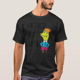 Weird But Cute Attitude Word Design T-Shirt
