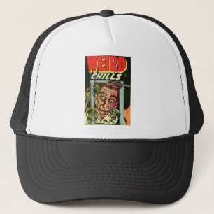 Weird Chills Comic book Trucker Hat