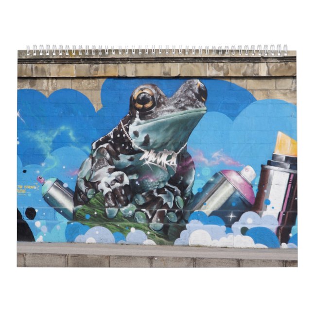 Weird Creatures Graffiti 2024 Calendar (Cover)