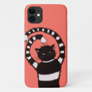 Weird Evil Cat iPhone 11 Case