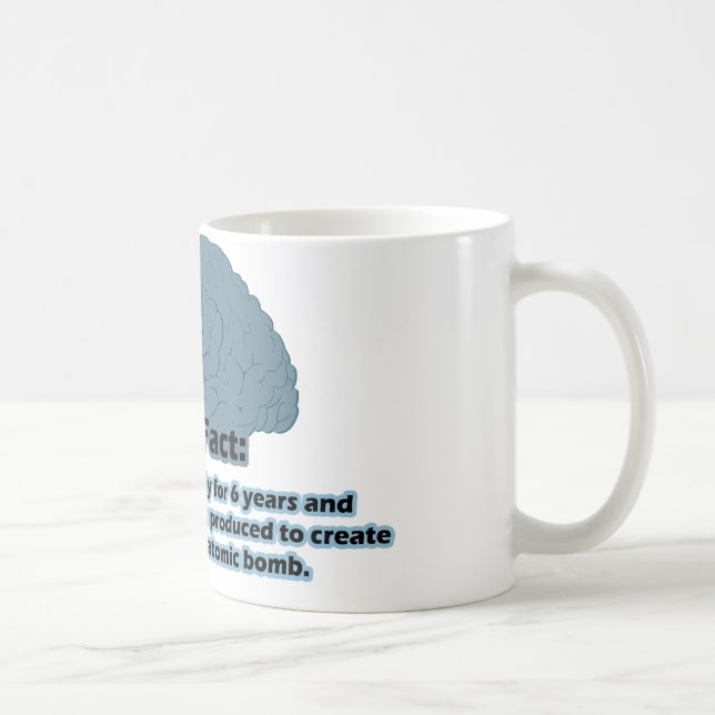 Weird Fact - Atomic Fart Coffee Mug (Right)
