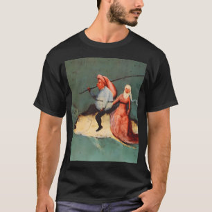 Weird flying fish with riders design by Hieronymus T-Shirt