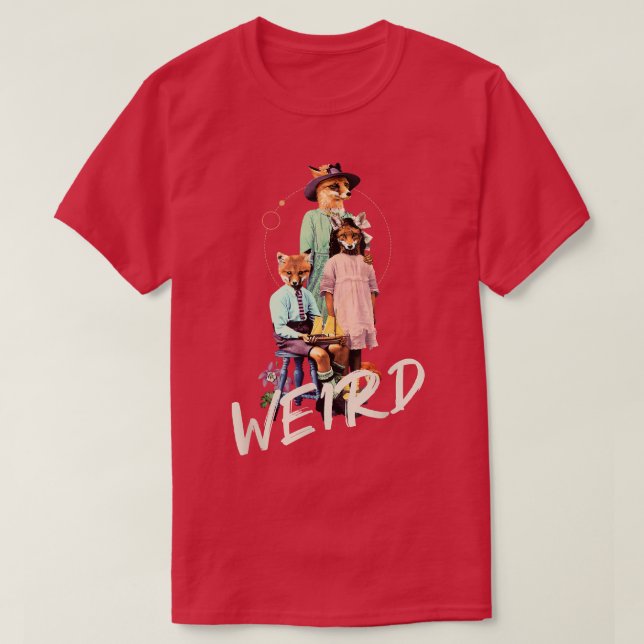 Weird funny artful fo design  T-Shirt (Design Front)