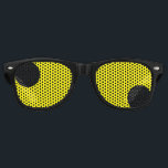 Weird geeky eyeball party shades funny sunglasses<br><div class="desc">Funny crazy computer geek eyes party shades prop for gags. Cartoon look. Make your own hilarious sunglasses with pupils pointing in all directions. Fun for stag night gag, boys night out, girls night out, bachelor and bachelorette party, kids birthday, crazy halloween costume, college and high school graduations, festivals, 4th of...</div>