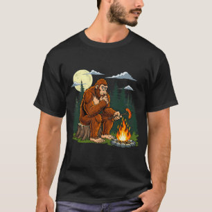 Weird girls Club Gothic Woman with Wolf Pack in Gr T-Shirt