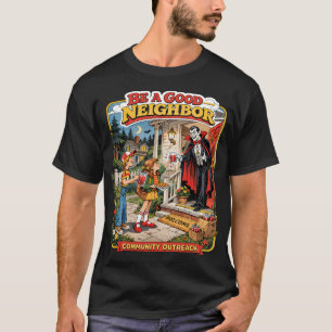 Weird Girls Club Vampire in Coffin T-Shirt