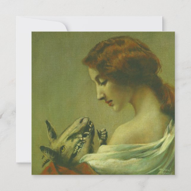 Weird Halloween Invite (Front)