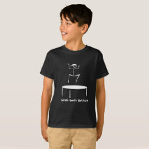 Weird Human Behaviour Trampoline Kids T-Shirt
