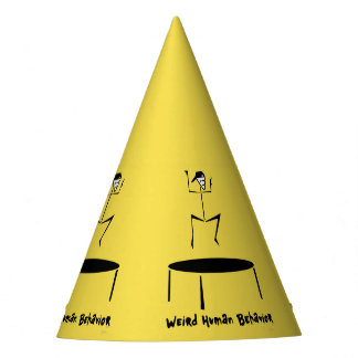 Weird Human Behaviour Trampoline Party Hat