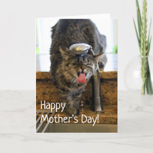 Weird Kid Mother's Day Card