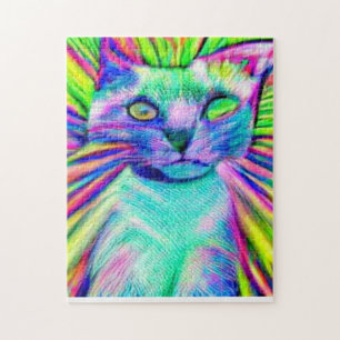weird kool katz jigsaw puzzle