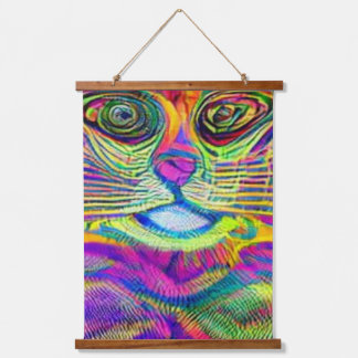 weird psychedelic kool katz 17 hanging tapestry