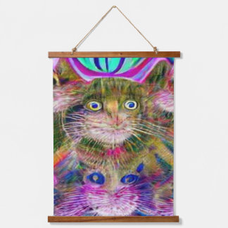 weird psychedelic kool katz 39 hanging tapestry