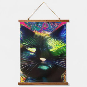 weird psychedlic kool katz 14 hanging tapestry