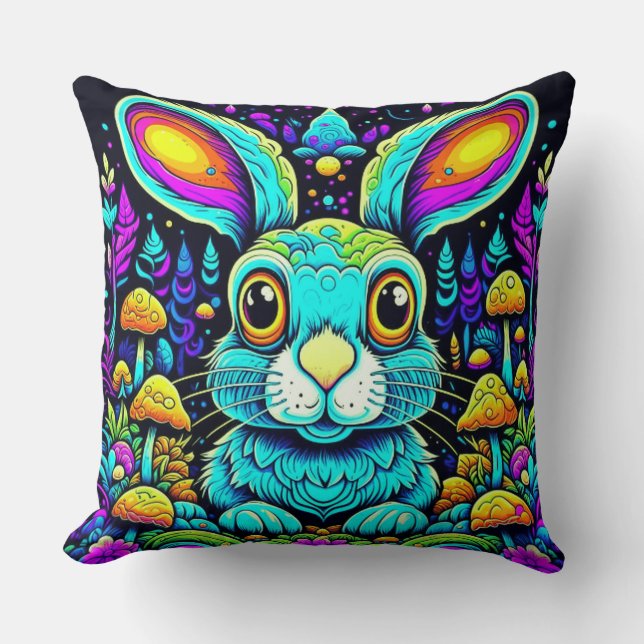 Weird Rabbit 20x20 Cushion (Front)