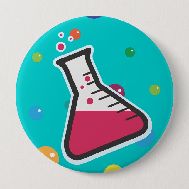 Weird Science 10 Cm Round Badge (Front)