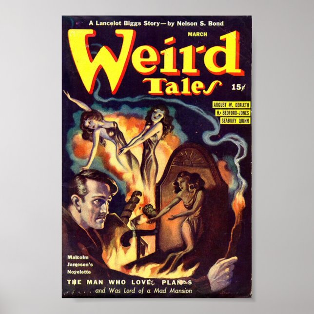 Weird Tales Comic Poster March (Front)