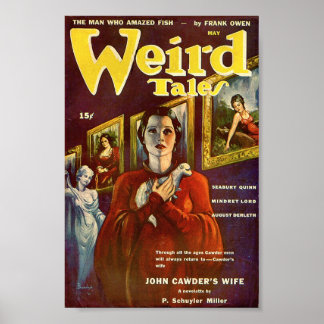 Weird Tales Comic Poster May2