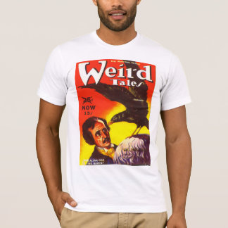 WEIRD TALES Cool Vintage Pulp Magazine Cover Art T-Shirt