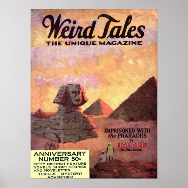 Weird Tales Magazine MAY 1924 Poster (Front)
