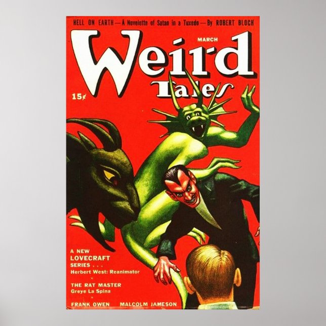 Weird Tales March 1942 Poster (Front)