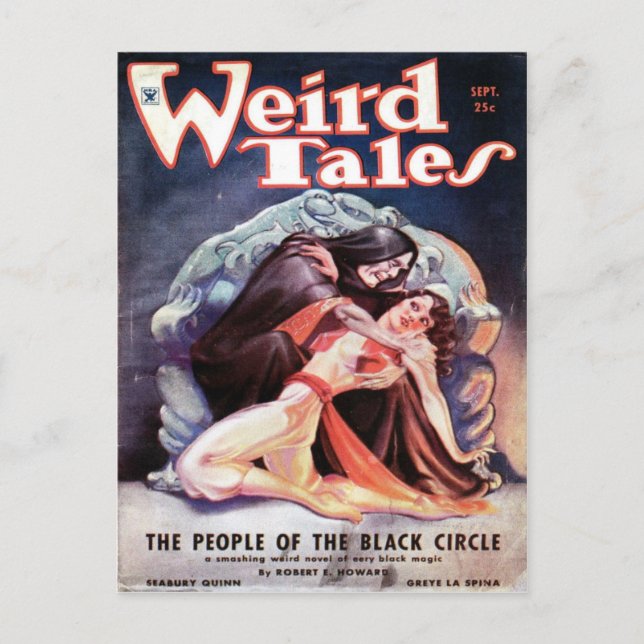 Weird Tales volume 24 number 03 September 1934 Postcard (Front)