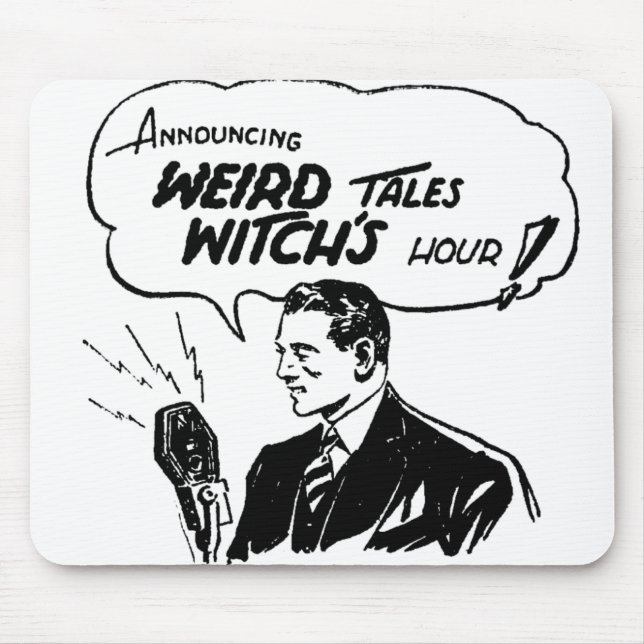 Weird Tales Witches Hour Mouse Mat (Front)