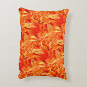 Weird texture very satin tone, much reddish golden decorative cushion